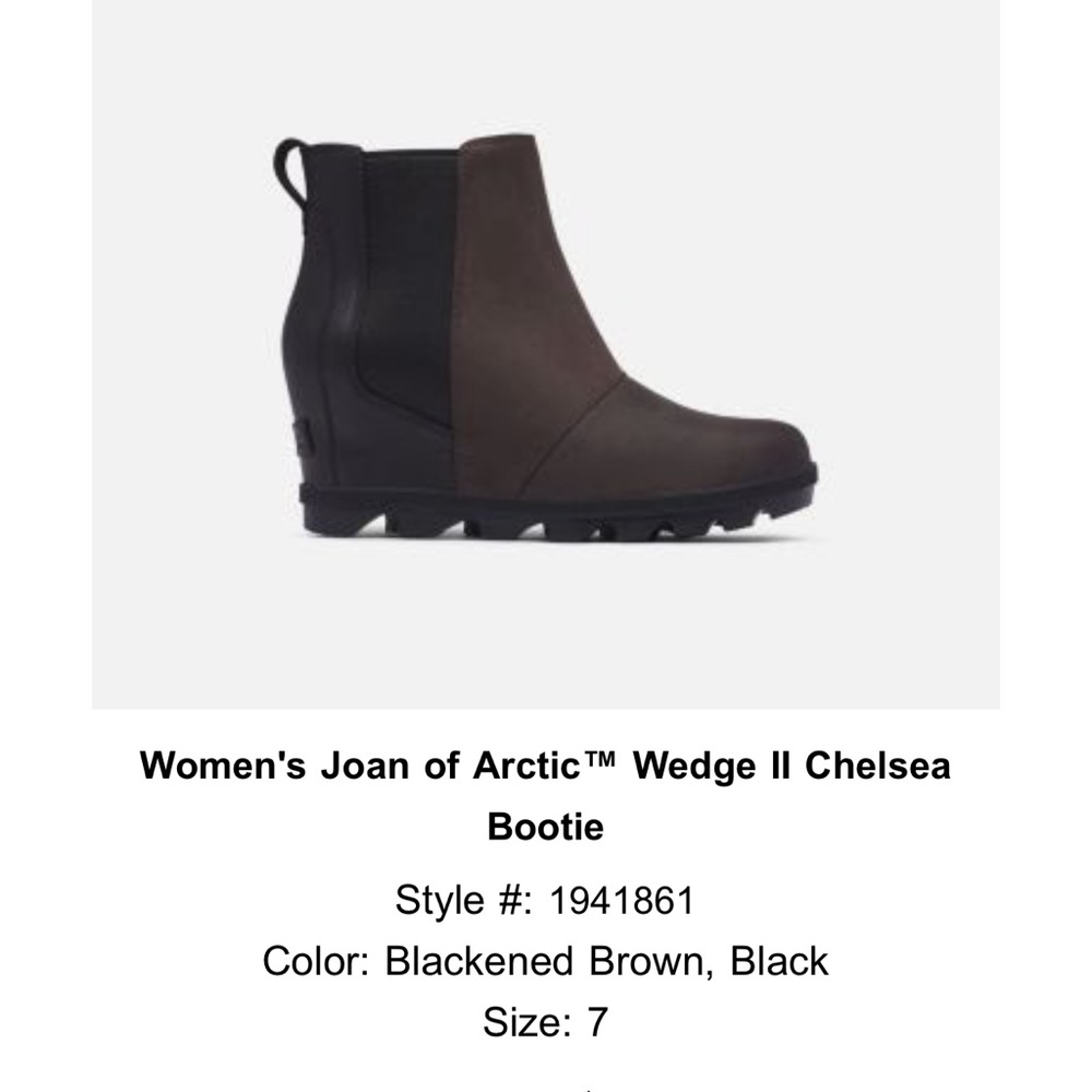 Sorel Women’s Joan of Artic Wedge ll Chelsea Bootie